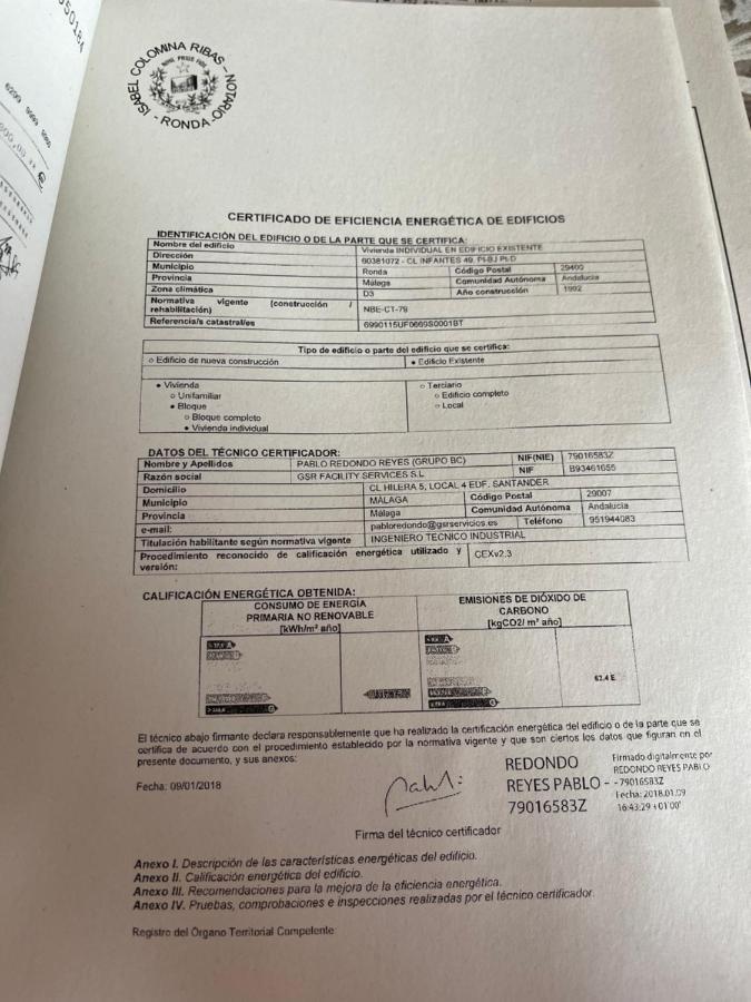 Apartamento Felipe V 龙达 外观 照片